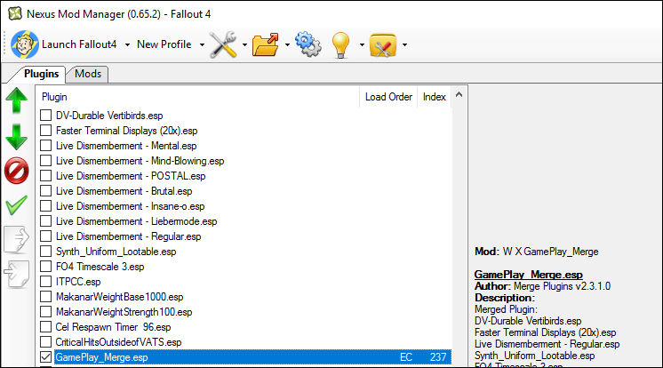 Nexus Mod Manager - Fallout 4 mods