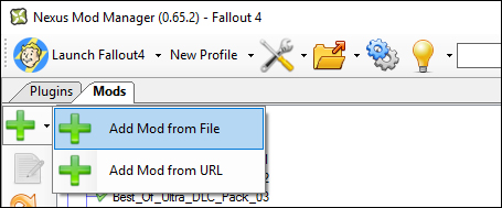 Nexus Mod Manager - Fallout 4 mods