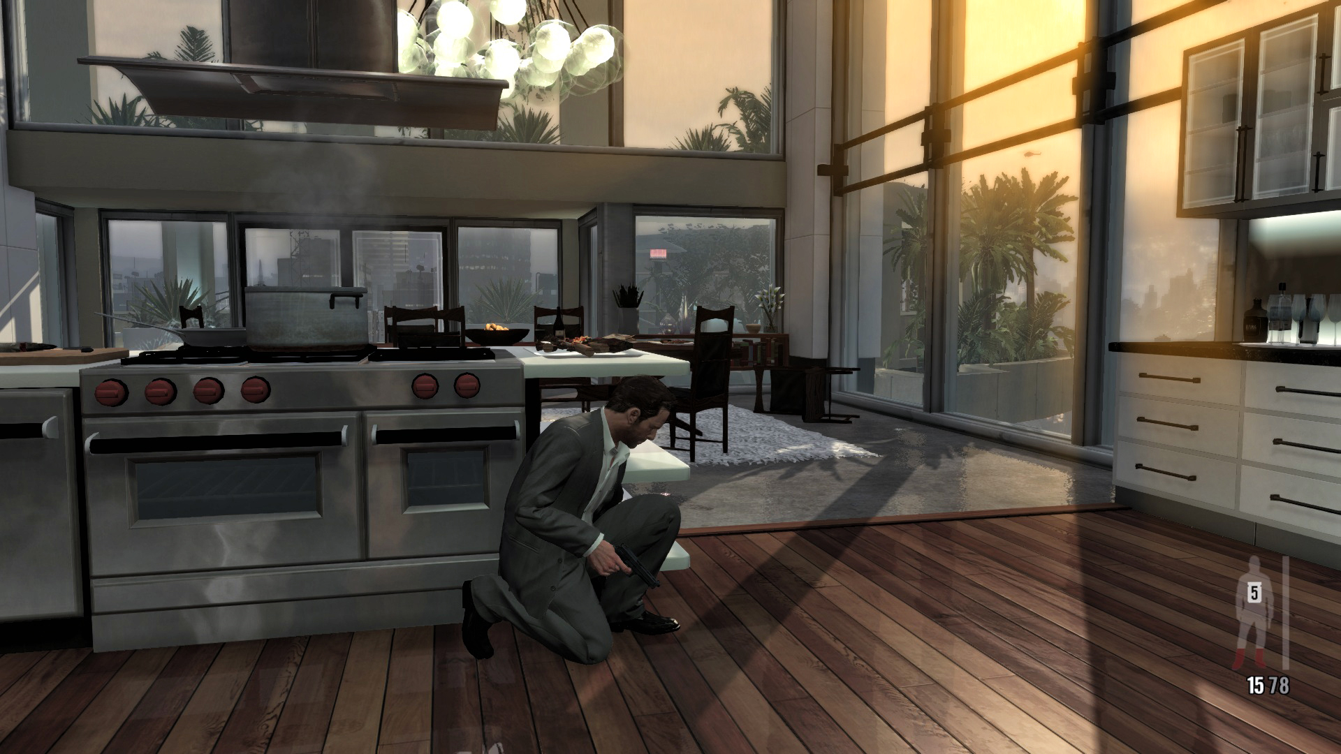 Painting interior tree game Max Payne 3 (Max Payne 3, PS4, ps5