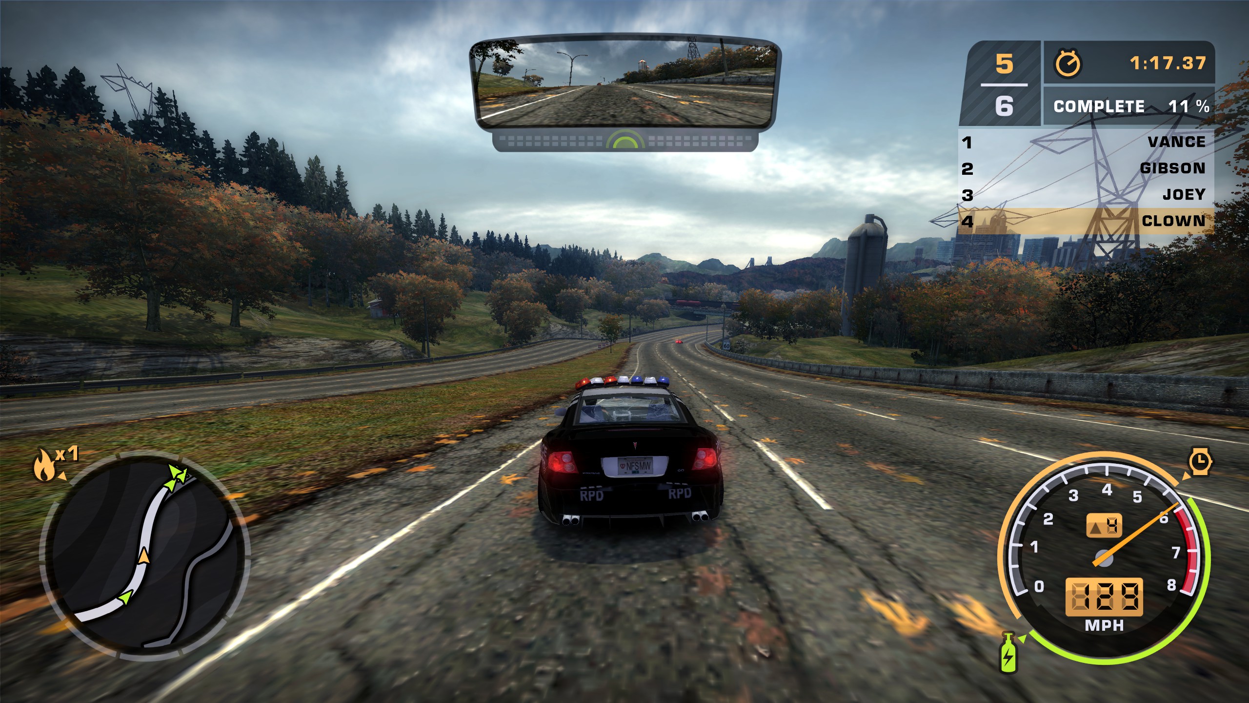 Need For Speed: Most Wanted (2005), DS Game