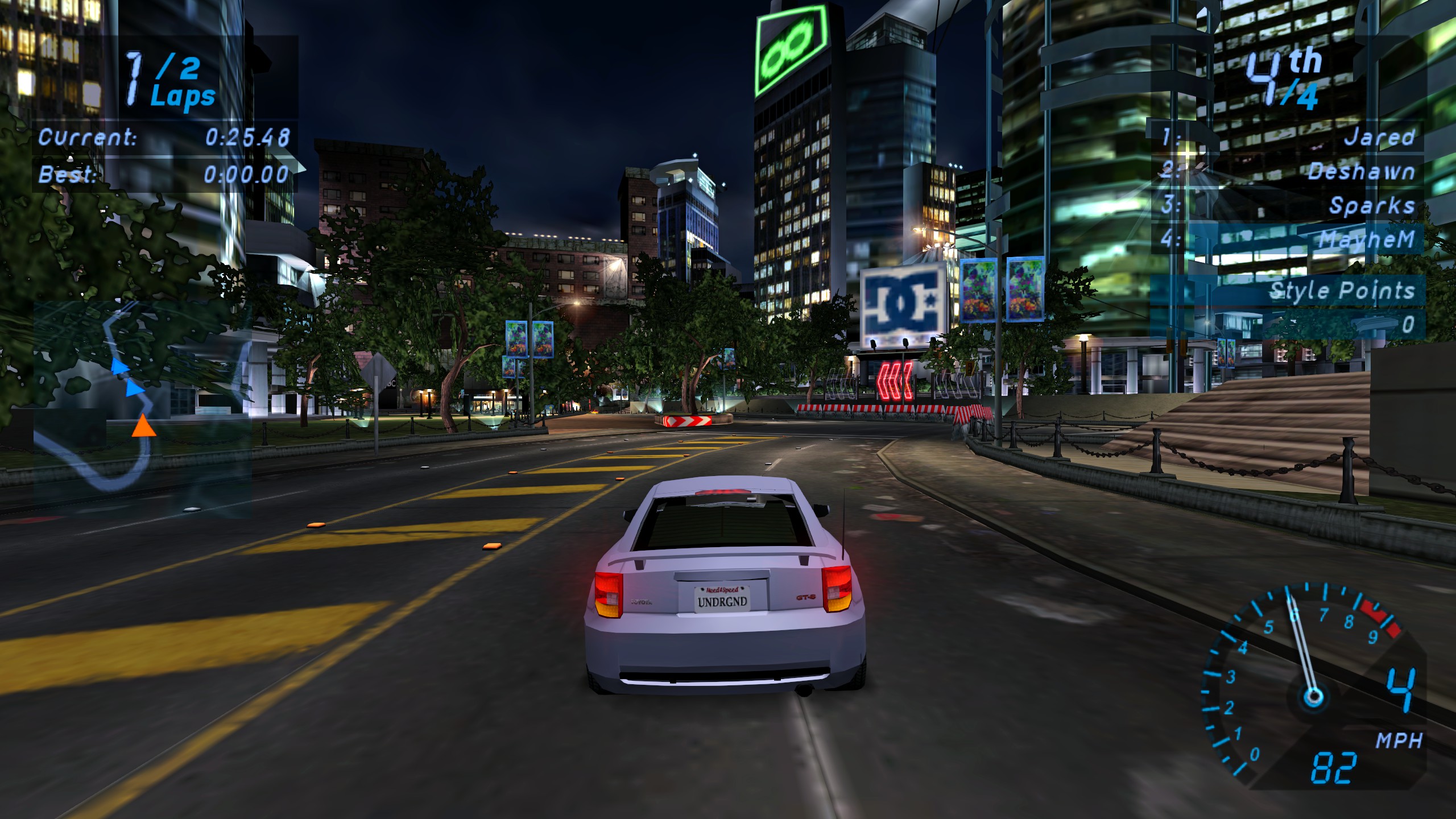 как играть в nfs underground 1 по локальной сети